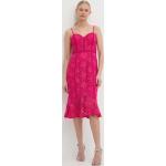 Dámske Čipkované šaty Guess ružovej farby z polyesteru vo veľkosti L 