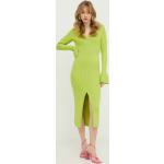 Dámske Dlhé šaty HUGO zelenej farby vo veľkosti XS s dĺžkou: Maxi v zľave 