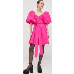 Dámske Mini šaty PINKO fialovej farby z polyesteru vo veľkosti M 