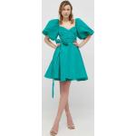Dámske Mini šaty PINKO zelenej farby z polyesteru vo veľkosti M 