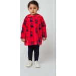 Dievčenské áčkové šaty Bobo Choses červenej farby z bavlny do 24 mesiacov v zľave 