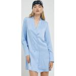 Dámske Mini šaty Vila modrej farby z polyesteru vo veľkosti M 