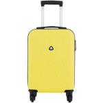 Dámske Malé cestovné kufre žltej farby 