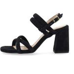 Dámske Spoločenské sandále Bianco čiernej farby v elegantnom štýle zo syntetiky vo veľkosti 42 na leto 