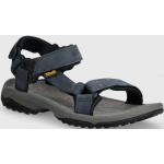 Pánske Kožené sandále Teva tmavo modrej farby zo syntetiky vo veľkosti 49,5 na leto 