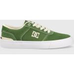 Pánska Skate obuv DC Shoes zelenej farby zo semišu vo veľkosti 45,5 