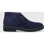 Pánske Designer Členkové topánky Ralph Lauren Polo Ralph Lauren tmavo modrej farby zo semišu vo veľkosti 45 v zľave 