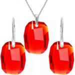 Dámske Súpravy šperkov for you červenej farby z kryštálu 