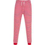 Pánske Dlhé pyžamové nohavice červenej farby z bavlny vo veľkosti XXXL 