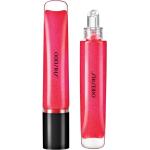 Dámske Lesky na pery Shiseido červenej farby v trblietavom štýle objem 9 ml na hydratáciu v zľave vyrobené v Japonsku 