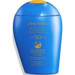 Telové mlieka Shiseido objem 150 ml na tvár pigmentácia s prísadou mlieko SPF 50 vyrobené v Japonsku Profesionálne 