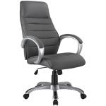 Kancelárske stoličky Signal sivej farby z polyuretánu 
