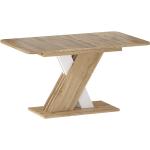 Jedálenské stoly Signal atracítovej farby v modernom štýle z dubového dreva rozkladacie 