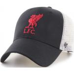 Snapback čiernej farby z bavlny s motívom FC Liverpool v zľave 