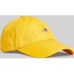 Pánske Šiltovky Gant Shield žltej farby v športovom štýle z bavlny 