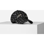 Dámske Designer Zimné Doplnky Karl Lagerfeld čiernej farby monochromatický štýl 