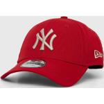 Pánske Snapback NEW ERA červenej farby z polyesteru Onesize s motívom New York Yankees v zľave udržateľná móda 