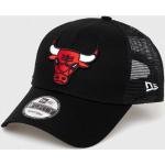 Pánske Trucker šiltovky NEW ERA Bulls čiernej farby z bavlny Onesize s motívom Chicago Bulls s motívom: Chicago 