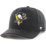 Snapback čiernej farby z plastu s motívom Pittsburgh Penguins 