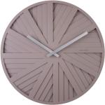Nástenné hodiny Karlsson sivej farby v minimalistickom štýle z plastu 