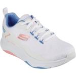 Fitness Skechers Relaxed Fit bielej farby v zľave 
