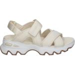 Dámske Sandále Skechers bielej farby vo veľkosti 41 v zľave na leto 