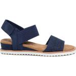 Dámske Sandále Skechers modrej farby vo veľkosti 40 v zľave na leto 