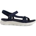 Dámske Sandále Skechers modrej farby vo veľkosti 41 v zľave na leto 
