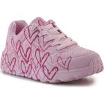 Detské Sandále Skechers ružovej farby zo syntetiky vo veľkosti 35,5 na leto 