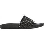 Sandále Skechers čiernej farby zo syntetiky vo veľkosti 35 s kamienkami v zľave na leto 