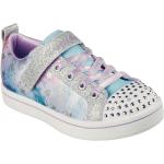Skechers Twinkle Toes: Sparkle Rayz - Galaxy Brights Silver/Multi C12 (30)