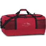 Cestovné tašky na kolieskach červenej farby objem 90 l 