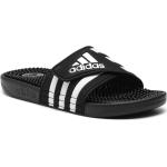 Pánske Plážové šľapky adidas čiernej farby v športovom štýle vo veľkosti 47 na leto 