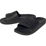 Pánske Plážové šľapky adidas Adilette čiernej farby vo veľkosti 48,5 na leto 