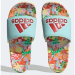 Dámske Plážové šľapky adidas Adilette viacfarebné zo syntetiky vo veľkosti 39 na leto 