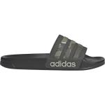 Pánske Plážové šľapky adidas Adilette čiernej farby na leto 