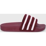 Dámske Šľapky adidas Originals fialovej farby z tkaniny vo veľkosti 39 na leto 