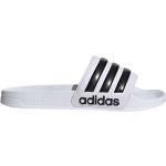 Pánske Šľapky adidas Sportswear bielej farby v športovom štýle vo veľkosti XS v zľave 