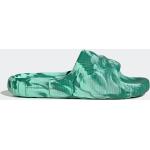 Pánske Šľapky adidas Adilette zelenej farby v športovom štýle na leto 