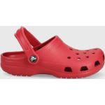 Dievčenské Kroksy Crocs červenej farby zo syntetiky vo veľkosti 35 na leto 