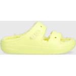 Dámske Kroksy Crocs Classic žltej farby zo syntetiky vo veľkosti 40 na leto 