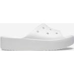 Dámske Kroksy Crocs Classic bielej farby zo syntetiky vo veľkosti 35 na leto 