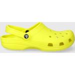 Pánske Kroksy Crocs Classic žltej farby zo syntetiky vo veľkosti 44 na leto 