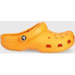 Detské Kroksy Crocs oranžovej farby zo syntetiky vo veľkosti 35 na leto 