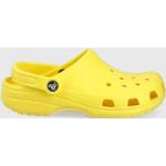 Dievčenské Kroksy Crocs žltej farby zo syntetiky vo veľkosti 34 na leto 