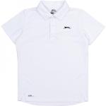 Chlapčenské Detské tričká Slazenger bielej farby z polyesteru vhodné do práčky v zľave 