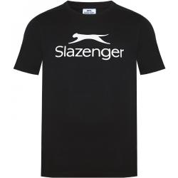 Slazenger Large Logo Tee Mens Black S