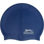Slazenger Adults Silicone Swim Cap Navy One Size