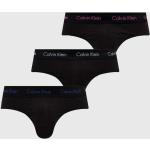 Pánske Designer Boxerky Calvin Klein Underwear čiernej farby z bavlny v zľave 