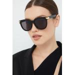 Dámske Designer Slnečné okuliare BOTTEGA VENETA čiernej farby z plastu vo veľkosti 4 XL 